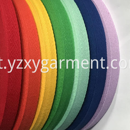 Polyester Cotton Woven Ribbons 